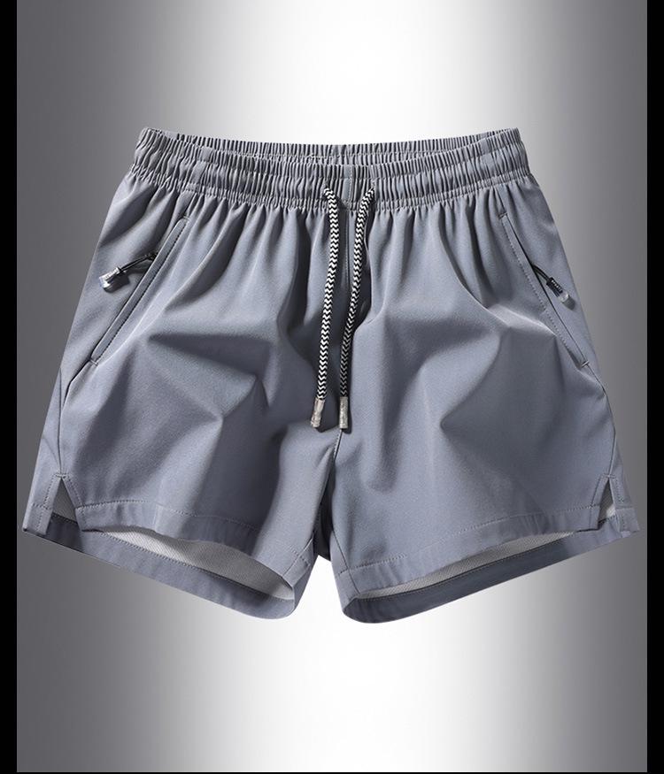 Men's Quick-Dry Ice Silk Casual Shorts - Versatile Summer Fashion for All Ages