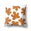 Thanksgiving Pillowcase Blessing Maple Leaf Pumpkin Sofa Cushion Cover Office Home Living Room Pillowcase