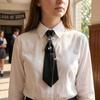 Choker Bow Tie Geometric Pre-tied Tie Y2K Zinc Zinc Alloy Rhinestone Necktie  Uniform Decoration