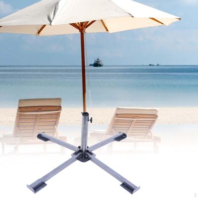 Patio Umbrella Base Parasol Folding Portable Storage Beach Stand Anchor Holder