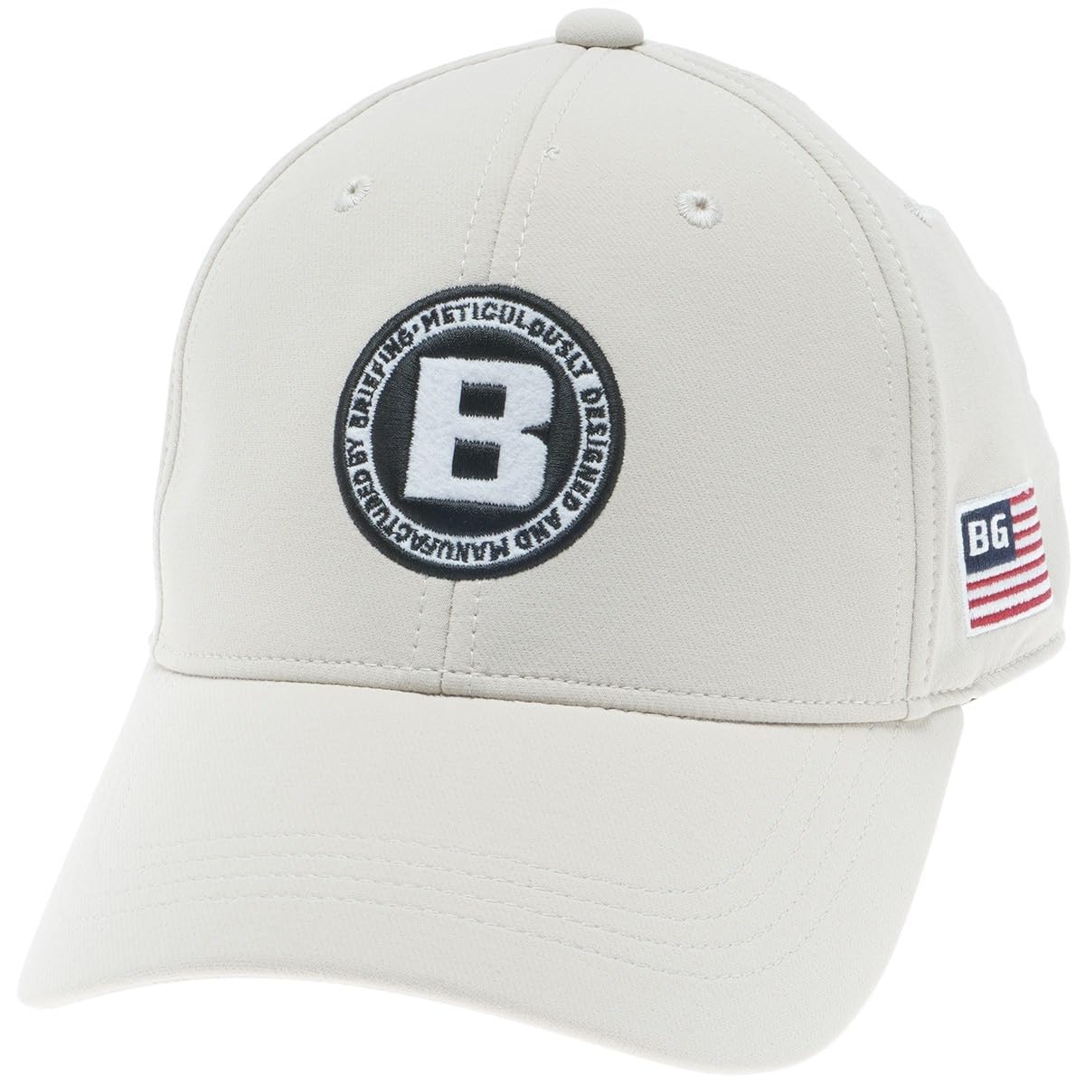

BRIEFING Men s Golf Cap, brg251ma4, F (FREE), Ivory (007)