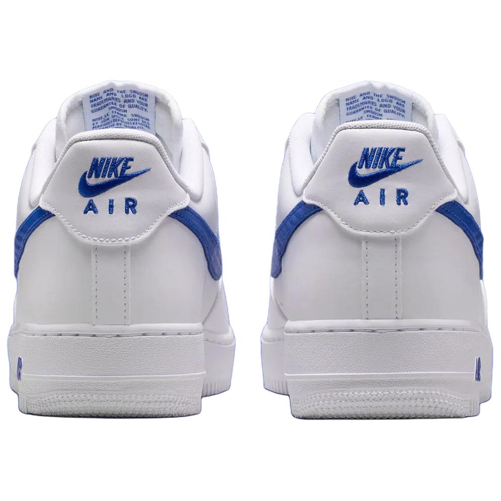 Nike Air Force 1 Skateboard Shoes Men's Low Top White Blue IV5732-100