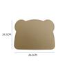 Silicone meal mat children's thick insulation and anti slip mat hotel home silicone cup mat Western style mat