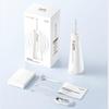 Bixdo Oral Irrigator, Portable Standing Water Flosser, Focused Pulse, Plaque Removal, Gum Care, Teeth Rinse Device, P30 Frost White