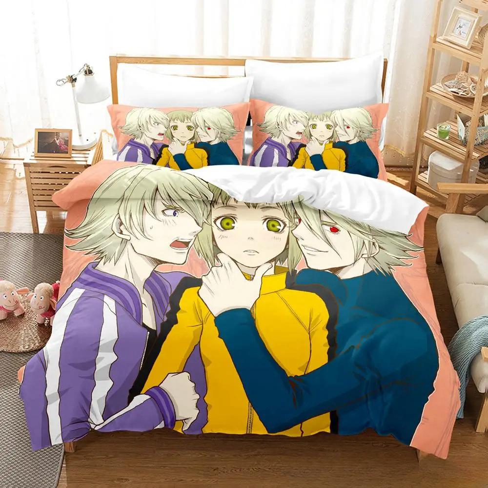 Fashion New 3D Printing Tiger & Bunny Bedding Set Cartoon Anime three-piece set Adult Kid Bedroom Duvet cover Sets Home Textiles