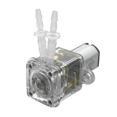 GROTHEN Pompa peristaltica Pompa dosatrice Mini Pompa Pompa acqua autoadescante per liquidi Tubo in silicone per