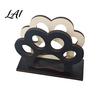 Nordic Style Tissue Storage Stand Rustic Wooden Napkin Holder Free Standing Paper Dispenser Modern Simple Fashionable for Dining Table Coffee