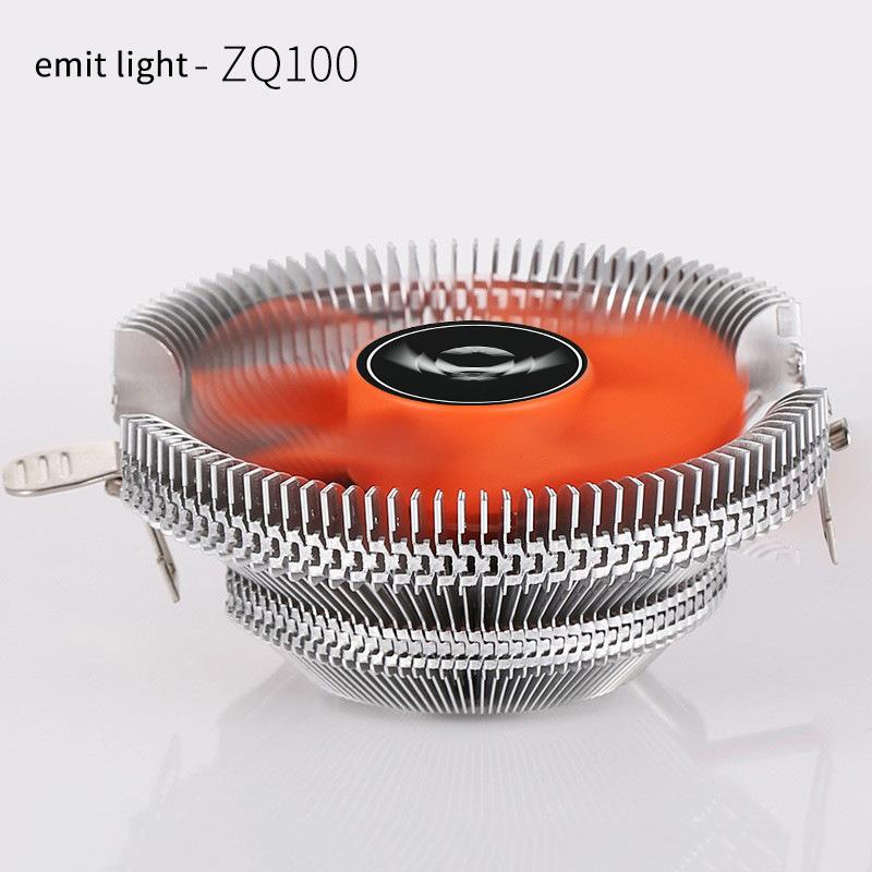 Cpu Cooling Is Suitable For Lga775/1150/1151/1155/1156/1200 For Fast Heat Dissipation And Efficient Operatio110Mm Fan Led