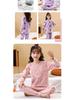 Kids' Seasonal Cotton Clothing Set: Boys' Autumn Trousers, Girls' Winter Warm Underwear, Small & Medium Children's Homewear