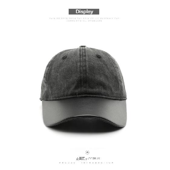 Washed Cotton Baseball Cap, Suitable for Outdoor Activities, Provides Sun Protection and Shade for Men