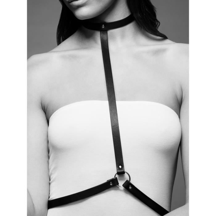 Harnais en cuir - Non spécifié - Noir - Réglable - Confortable - BDSM soft