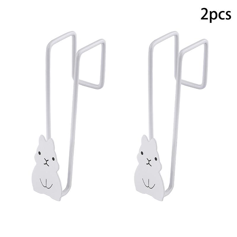 

Rabbit Cabinet Door Hook Cabinet Door Iron Storage Rack Non Perforated Garbage Bag Bracket Kitchen Supplies Storage Hanger