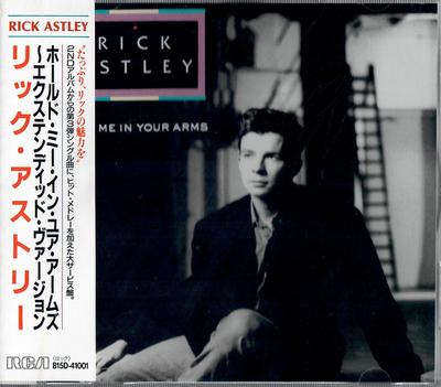 CD RICK ASTLEY  Hold Me In Your Arms B15D41001 RCA 1989 Japan Dance  Electronica Used