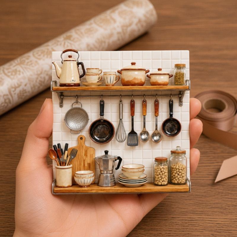 Retro Small Ornaments Creative Resin Three-Dimensional Relief Magnetic Refrigerator Magnets Refrigerator Decorations Small Gifts