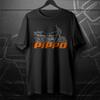 Illustration for a Laverda LZ 50 Pippo 1981-1983 T Shirt, Motorcycle Tee