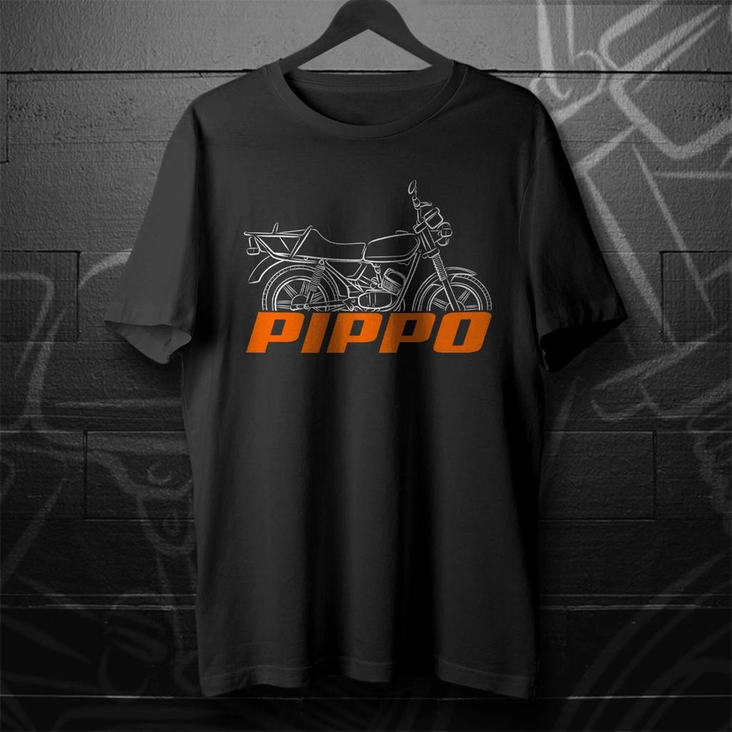 Illustration for a Laverda LZ 50 Pippo 1981-1983 T Shirt, Motorcycle Tee