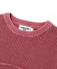 CRITIC Wormhole Logo Natural Dyeing Mesh Knit Pink