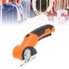 Cordless Electric Scissor Rechargeable Power Rotatable Cardboard Box Cutter Small Fast Cutting for Fabric Leather