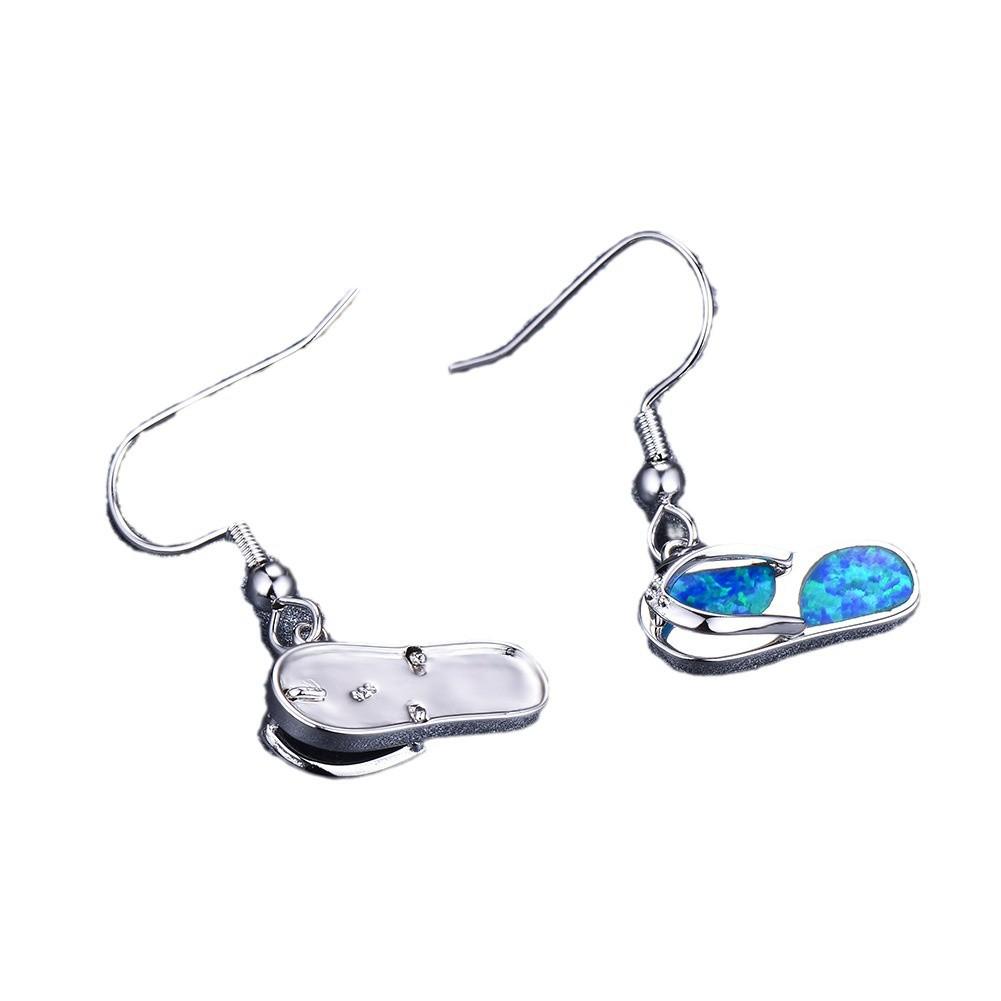 European and American Style Flip Flops Earrings with Unique Personality Design and Versatile Earrings