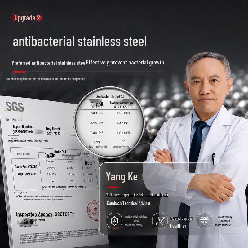 Kangbach Double Honeycomb Antibacterial Non-stick Wok