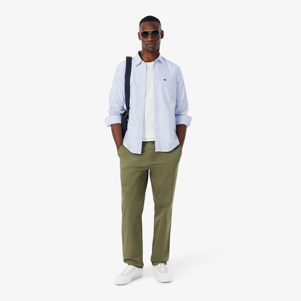 Lacoste Men's Oxford Stripe Shirt CH7552-56GE7B