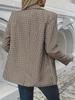 Women's Plaid Lapel Suit Jacket - New Cross-Border Style