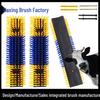 Dual-Sided Livestock Body Brush for Cattle and Horses - Hard Bristle for Scratching and Massaging