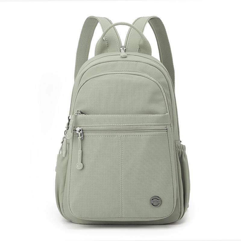 Multi-Functional Backpack Women's Chest Bag Solid Color Crossbody Bag