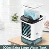 Mini Desktop Luftkühler Ventilator Leise Betrieben Sprühbefeuchter Tragbar Tragbar Kühlung für Zuhause Büro Wohnheim Kühlung Kühler