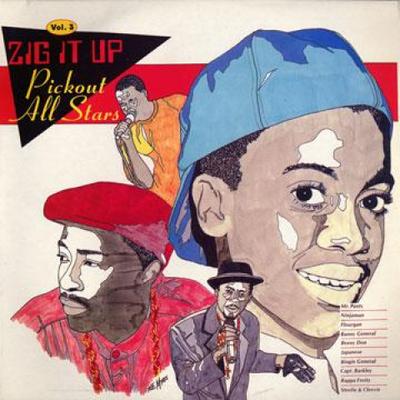 LP Record VARIOUS - Zig It Up: Pickout All Star Volume  PICKLP010 Pickout 1990 UK Reggae, Ska & Dub Used