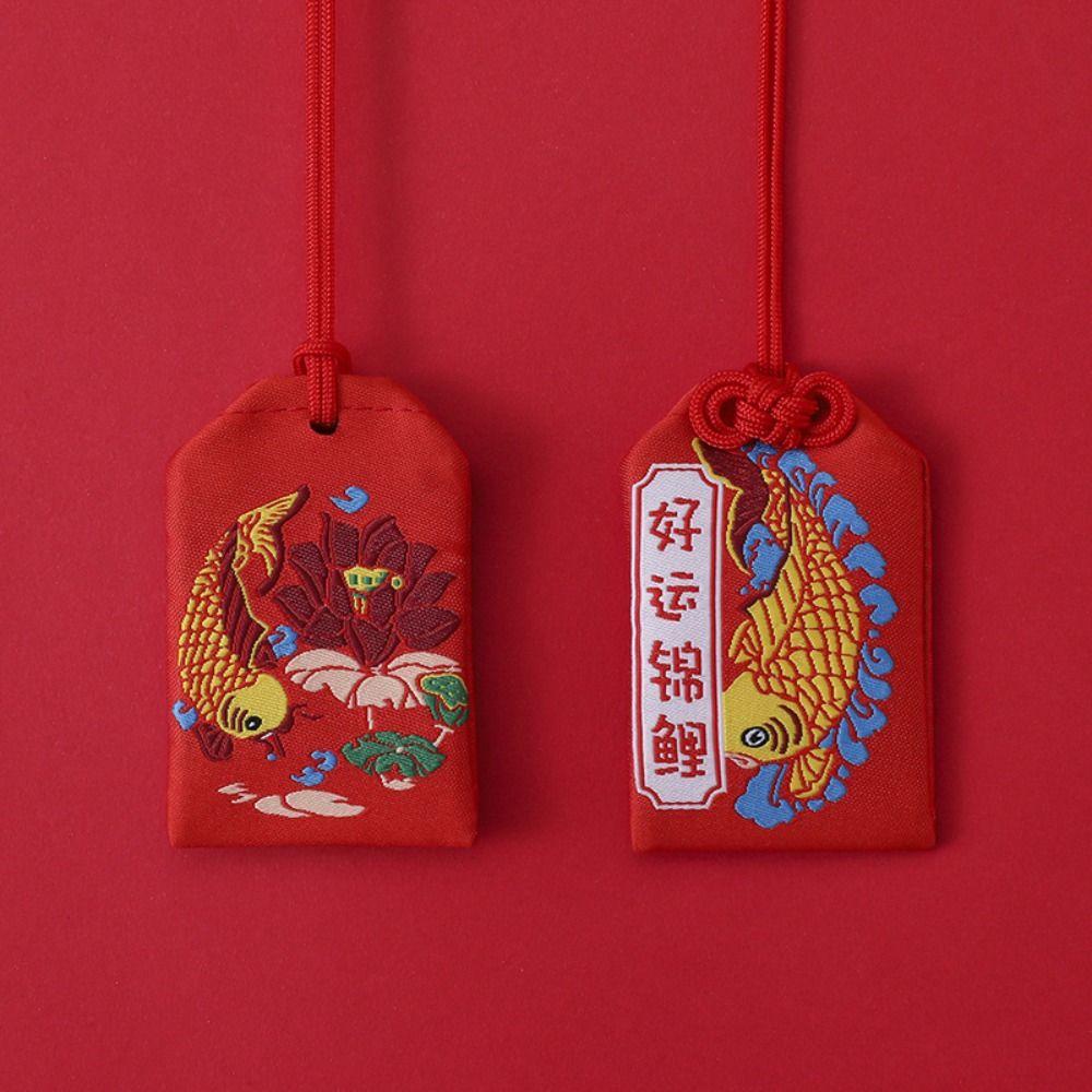 Mini Lucky Charm Pray Fortune Beauty Health Safety Wealth Bag Amulet Japanese Prayer Omamori
