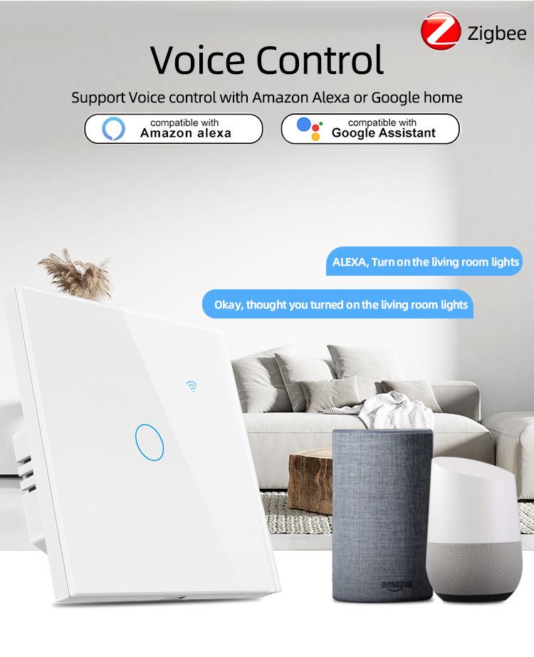 Tuya Graffiti Smart Touch Switch Panel, Alexa Compatible (EU/US/UK/AU)