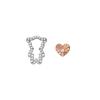 Emporio Armani Bear Series Heart Bear Women earrings Silver EG3621040