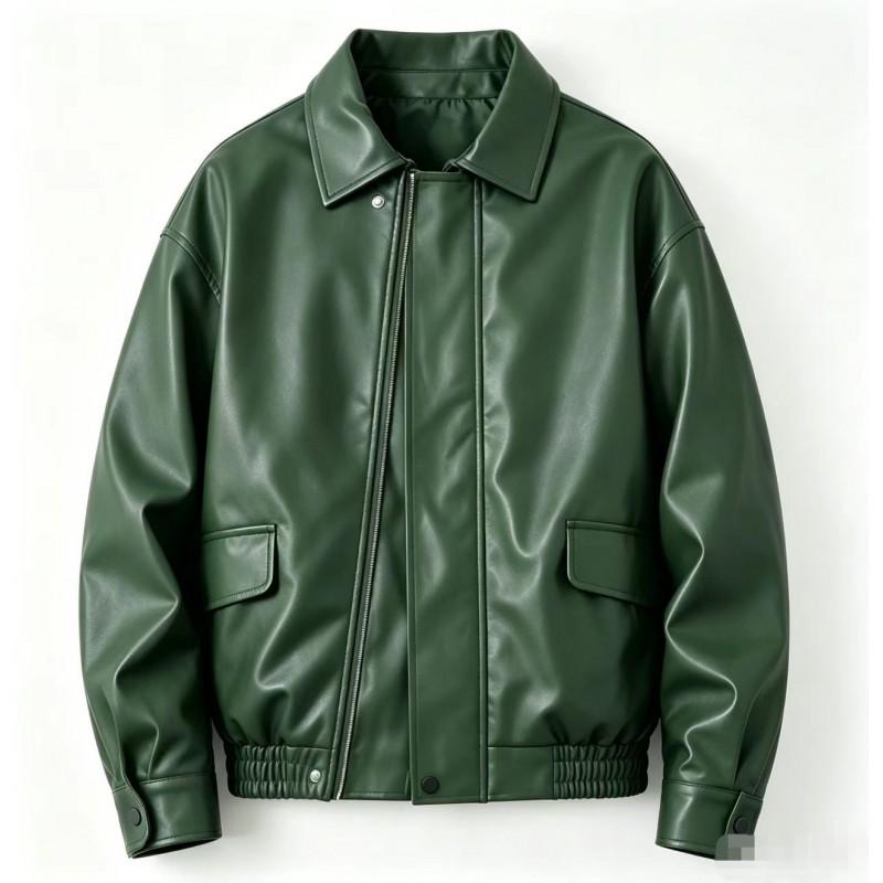 Womens Slim Fit Leather Jacket 2026 Casual Biker Style With Shoulder Epaulettes Black Wine Red Coffee Purple Olive Green