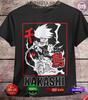 Kakashi Shirt Naruto Shippuden Sasuke Itachi Anime Unisex Tee T-Shirt All Size