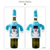 Knitted Bottle Cover Christmas Snowman Designs Champagne Decoration Practical Protective Sleeve For Wine And Gifts