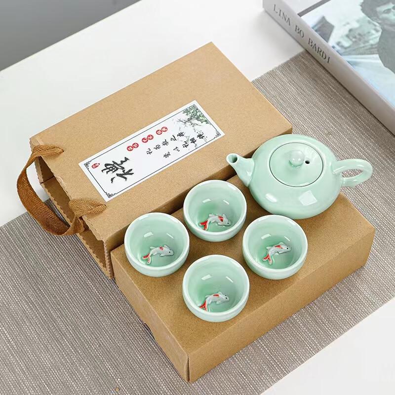 Chinese Ceramic Tea Set Gift