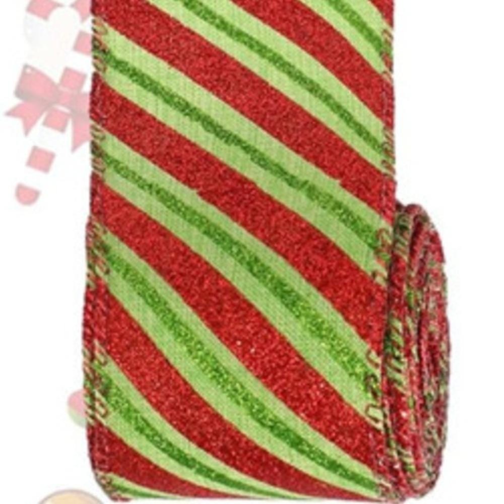 

New 5 Yards Christmas Gift Bow Ribbon Lightweight DIY Red Trim Wired Ribbon Wedding Party Xmas Ornaments Fabric Swirl Ribbon зелёный