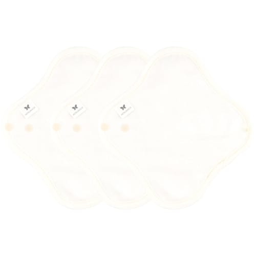 AENUANCE Cloth Pads for Mild Urinary Incontinence, 3-Piece Set, Thin, Absorbent, 2cc Capacity, SS, Non-Waterproof, AESST-3P-V08