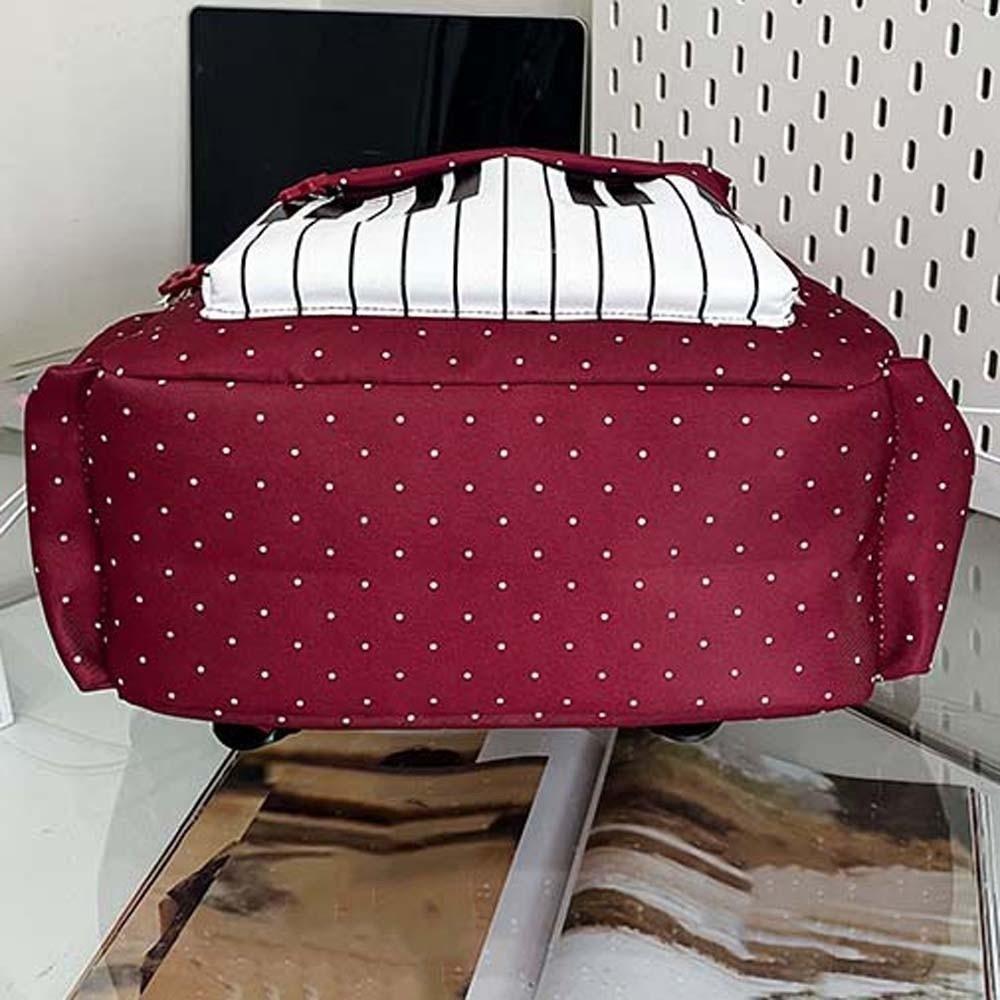 Mehrere Fächer Noten Tasche Leichtes Design Süße Schultasche Tastatur Buch Tasche Weibliche Jugend