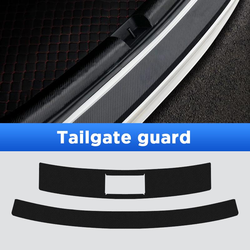 For Chery OMODA C5 -2025 Car Door Sills Scuff Plate Threshold Protector Interior Imitation Carbon Fiber Sticker Accessories