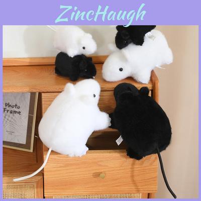 Adorable Plush Mouse Stuffed Animal Toy Soft Pp Cotton Cuddly Pillow For Kids
