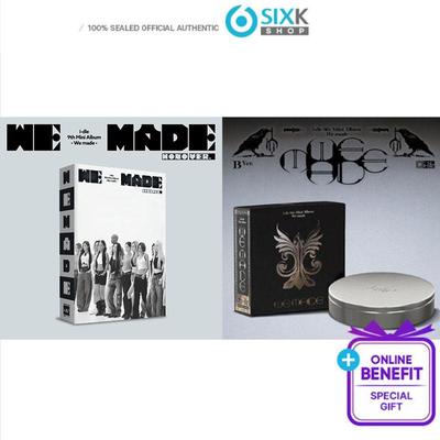 [Vorbestellung] i-dle 9. Mini-Album [We Made] SET 2 Stück (A + B.) (Online-Vorteil)