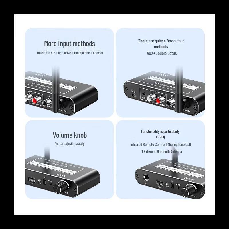 DOREWIN Bluetooth 5.3 Hi-Fi Audio Adapter