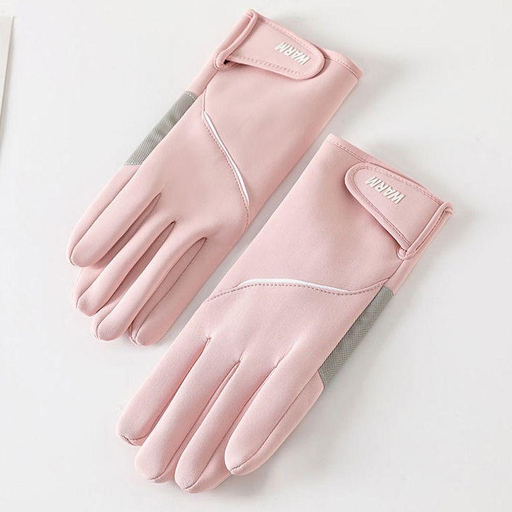 Waterproof Women Winter Gloves Windproof Outdoor Running Ski Gloves Cycling Bicycle Gloves  Sports