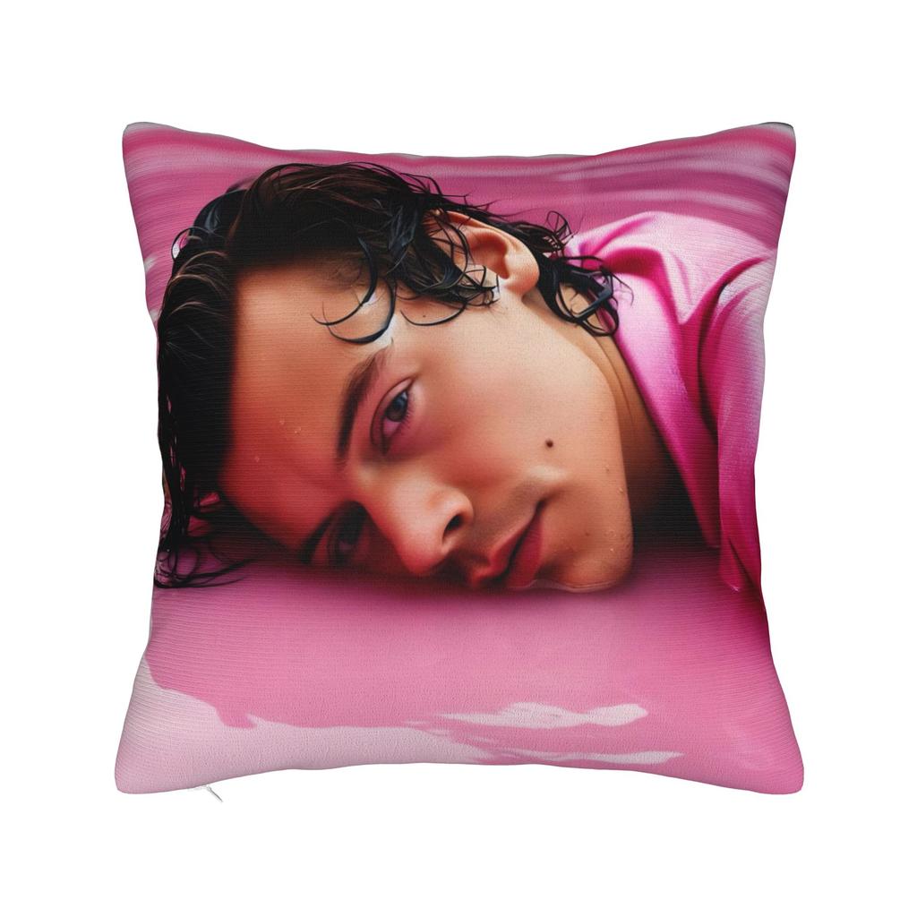 Kiss All The Time Disco Pillowcase Polyester Cushion Cover Gift Harrys Music Styles Pillow Case Cover Home Zippered cm