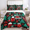 3pcs Christmas Winter Soft and Comfortable Breathability, Bedding Set, Machine Washable, Suitable for All Seasons149