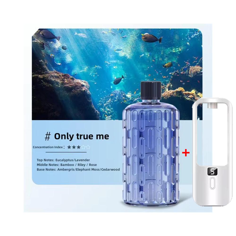 HOMZY 50ml Wall Mounted Aroma Diffuser Fragrance Essential Oil Aromatherapy Machine with Time Setting Air Purifying Fragrance Diffusing