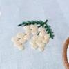 1 buc Model de Plantă Verde Broderie DIY Kit Artizanal din Pânză Ac și Ață Creative pentru Artizanat