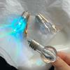 2PCS Led Hair Barrettes Glowing Hair Clip Light Bulb Hair Clip Bulb Hairpins